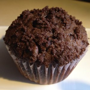 mexican hot chocolate muffin from cocos confections