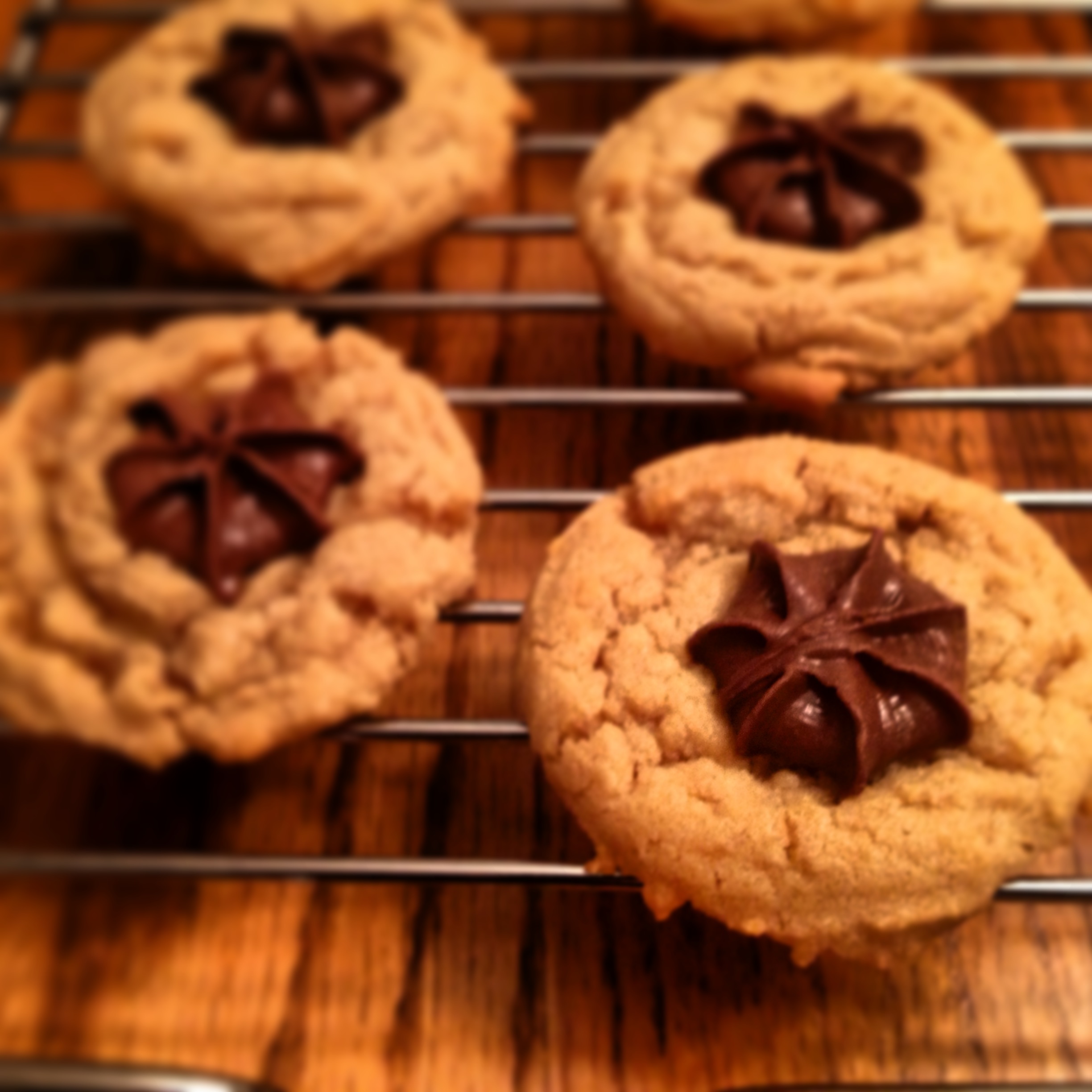 peanut butter blossoms cookies from cocos confections