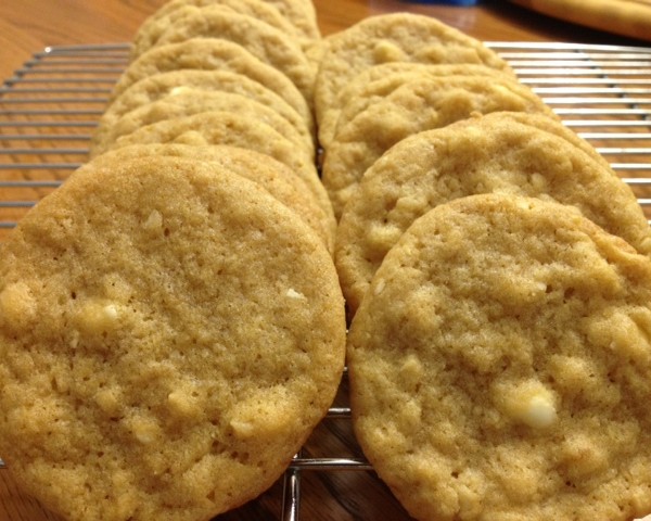 White Chocolate Macadamia Cookies from cocos confections
