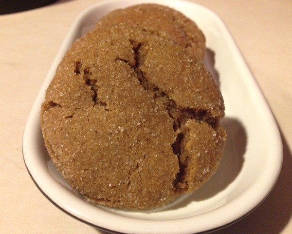 molasses sugar cookies from cocos confections