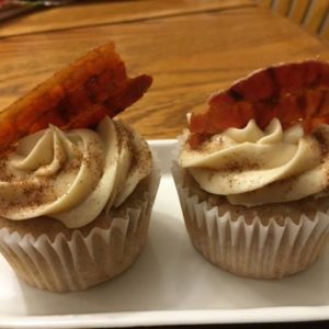photo of french toast cupcakes from cocos confections