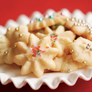 photo of almond spritz cookies from cocos confections